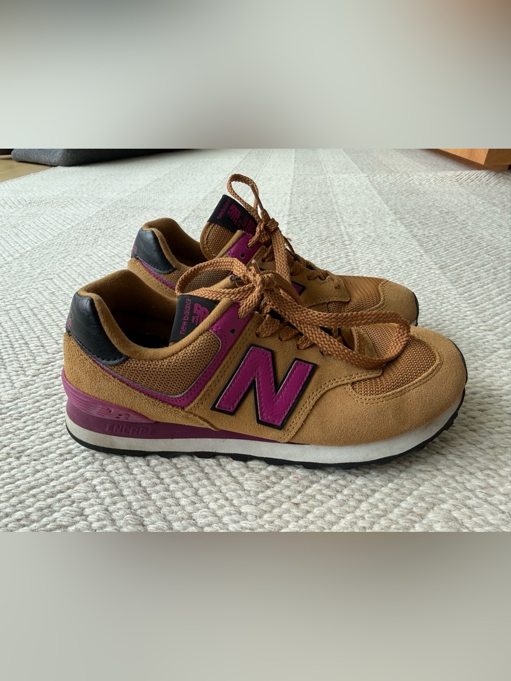 New Balance Wmns 574 'Workwear Jewel' sz 7.5 - Picture 2 of 6